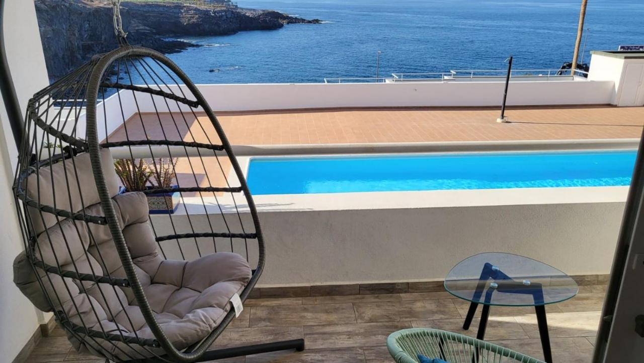 En Primera Linea De Mar Y Piscina - Apartamento Azur - El Ancla - Callao Salvaje - Costa Adeje 아파트 외부 사진